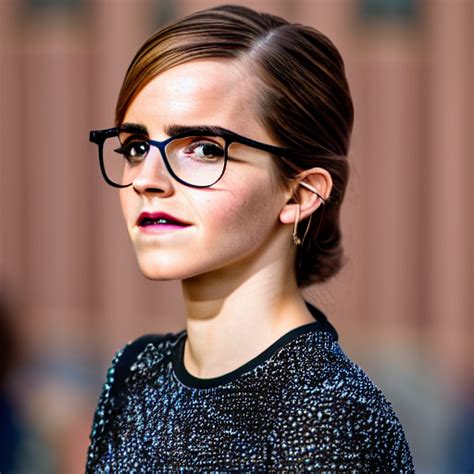 emma watson in glasses.